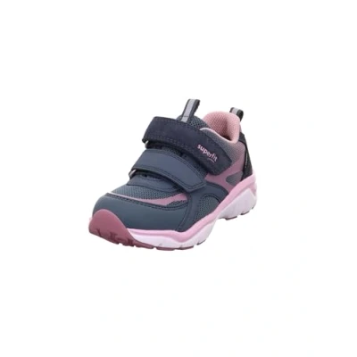 Abbildung von Superfit Mädchen Sport5 Sneaker, Blau Rosa 80100, 22 EU Weit