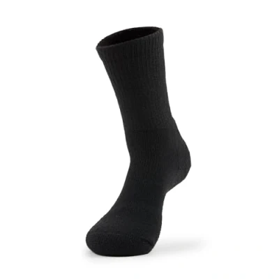 Abbildung von Thorlo Unisex Dikke Gewatteerde Crew Sokken Tennissocken, Schwarz, M EU