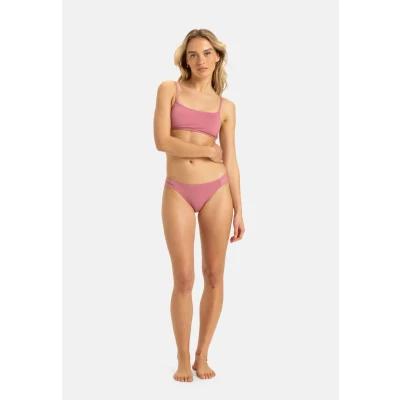Abbildung von Roxy Beach Classics Bikinihose, Damen, Größe: Large, Pink