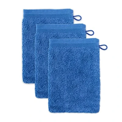 Abbildung von möve Superwuschel Waschhandschuh 15 x 20 cm aus 100% Baumwolle, cashmere 3er Set