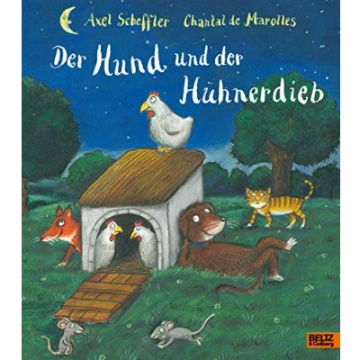 Abbildung von der Hund und Hühnerdieb: Vierfabiges Bilderbuch