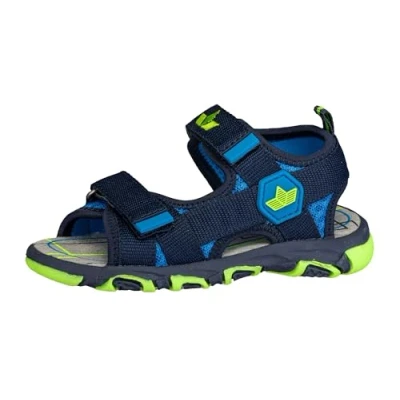 Abbildung von Lico Unisex Kinder Palau V Sandalen, Marine Blau Lemon, 27 EU