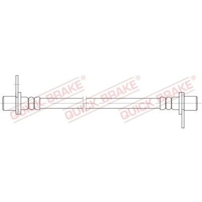 Abbildung von QUICK BRAKE 25.074 Bremsschläuche 341 M10x1 MITSUBISHI: ASX Off Road