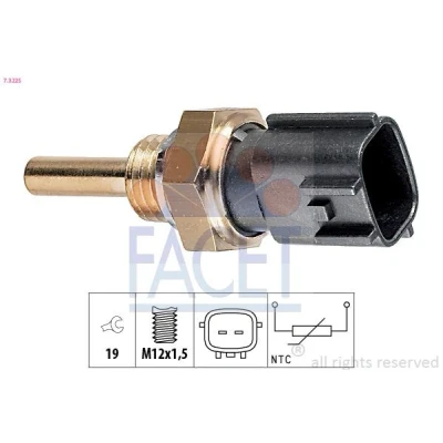 Abbildung von FACET 7.3225 Öltemperatursensor M12x1,5 Made in Italy OE Equivalent