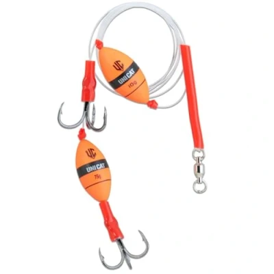 Abbildung von Uni Cat Smelly Bait GT 41 Wels Rig 160cm (3/0) (48,4kg) Raubfisch Vorfächer