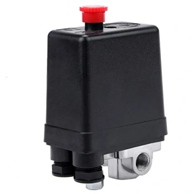 Abbildung von WiMas 4 Loch Druckschalter Kompressor, AC 220V 20A Steuerventil Luftkompressor für Schnellen Druckabbau 90 120PSI