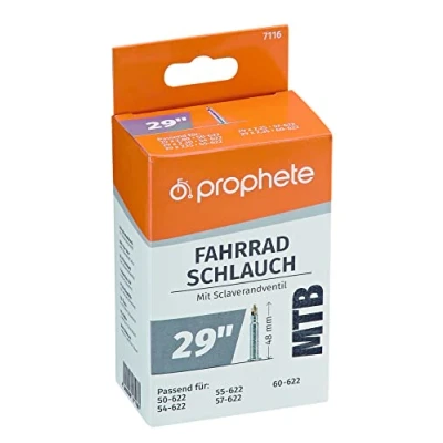 Abbildung von Prophete Fahrradschlauch 29&quot; x 2,4 2,80, MTB Boost Size Schlauch, Sclaverandventil