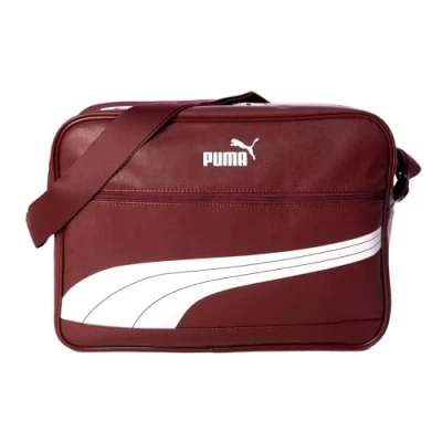 Abbildung von PUMA Unisex Erwachsene Campus Reporter Retro umhängetasche (white/black)