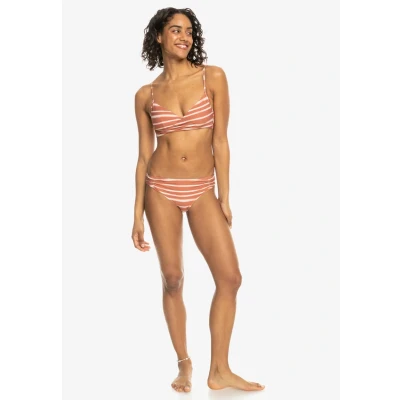 Abbildung von Roxy PT Classics WRAP Bikinitop, Damen, Größe: XL, Cedar wood happy stripe