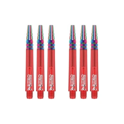 Abbildung von RED DRAGON Nitrotech Ionic Intermediate Rote Dart Stiele 2 Sets pro Packung (insgesamt 6 Stiele)