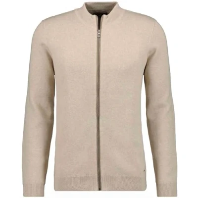 Abbildung von RAGMAN Herren Cardigan mit feiner Struktur, Baumwolle/Kaschmir M, Beige 082