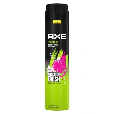 Abbildung von Axe Bodyspray Epic Fresh Deo ohne Aluminium sorgt 48 Stunden lang für effektiven Schutz vor Körpergeruch 250ml