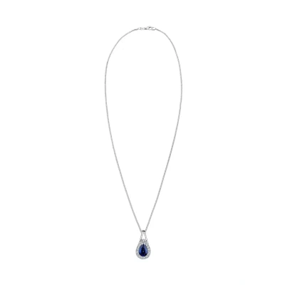 Abbildung von Elli Classic LOOK Halskette, Damen, Größe: 45, Blau