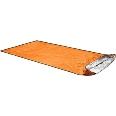 Abbildung von Ortovox Unisex Erwachsene Bivy Ultralight Biwaksack, Shocking Orange, 235 x 110 cm (bis 2 Personen)