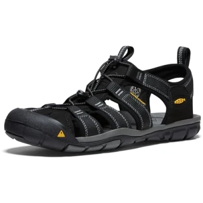 Abbildung von Keen Herren Clearwater Cnx Sandalen Trekking &amp; Wanderschuhe, Schwarz (Black/Gargoyle), 39.5