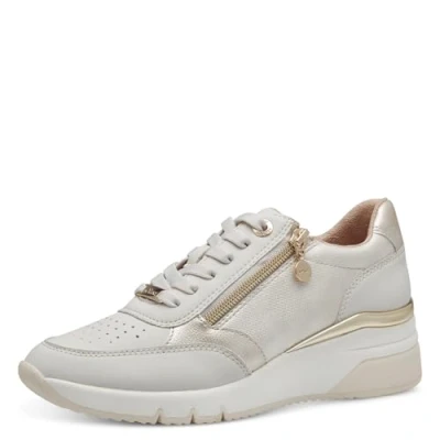 Abbildung von s.Oliver Sneaker low, Damen, Größe: 40, Cream comb Schuhe