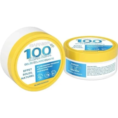 Abbildung von Garnier 100% Ultra Blond Aufhellungsgel Tie &amp; Dye, 3 mögliche Anwendungen, Sonneneffekte, 150 ml