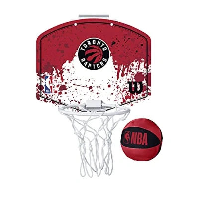 Abbildung von Wilson MINI Basketballkorb NBA TEAM HOOP, TORONTO RAPTORS, Kunststoff, TU