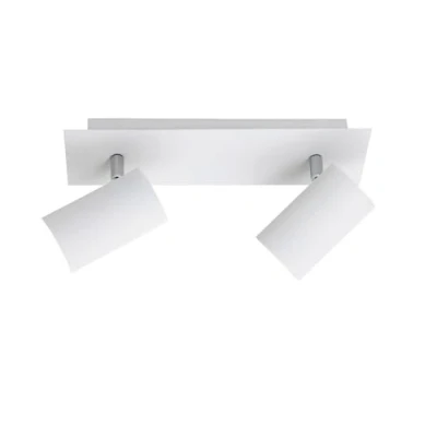 Abbildung von Trio Leuchten Balken in Metall weiß, Spotbalken 2 flammig, exklusiv 2xGU10, Länge: 30 cm 802400201