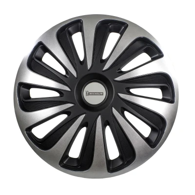 Abbildung von Michelin 009124 Radblenden 17 schwarz/silber