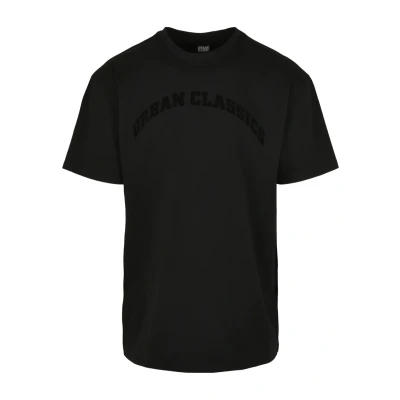 Abbildung von Urban Classics Oversized Tshirt print, Herren, Größe: 5XL, Black