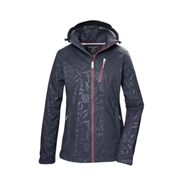 Abbildung von Killtec Softshelljacke »KOS 122 WMN SFTSHLL JCKT FLORAL«, Softshelljacke: Wind u wasserdichte, atmungsaktiv, Kapuze regulierbar
