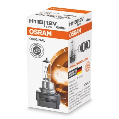 Abbildung von OSRAM 64241 Glühlampe, Fernscheinwerfer H11B 12V 55W 3200K Halogen HYUNDAI: SANTA FE 2, KIA: Sportage III, Magentis II