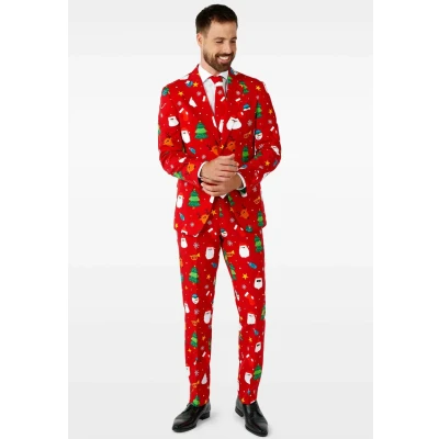 Abbildung von Opposuits Festivity Anzug, Herren, Größe: 46, Red