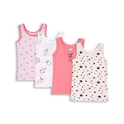 Abbildung von Chicco SET 4 Unterhemd/shirt für Kinder, Größe: 92, Pink