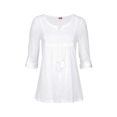 Abbildung von Buffalo Langarmshirt, Damen, Größe: 36/38, Weiß