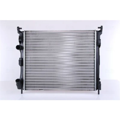 Abbildung von NISSENS 67246 Kühler, Motorkühlung Aluminium 480 414 23 Kühlrippen mechanisch gefügt RENAULT: CLIO 2, Kangoo I, DACIA: Logan I Saloon, Express