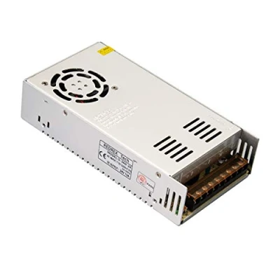 Abbildung von Redrex DC 24V 15A Netzteil Transformator 360W Schaltnetzteil Power Supply Adapter mit Temperatur gesteuertem Lüfter für CCTV, Radio, Computerprojekt, 3D Drucker, LED Treiber
