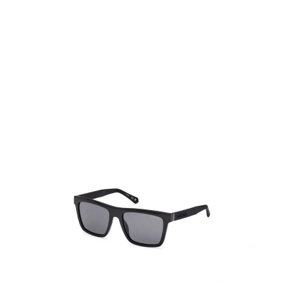 Abbildung von Guess Sonnenbrille Shiny black smoke, Herren, Größe: 55, smoke