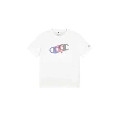 Abbildung von Champion Tshirt print, Herren, Größe: 36, White