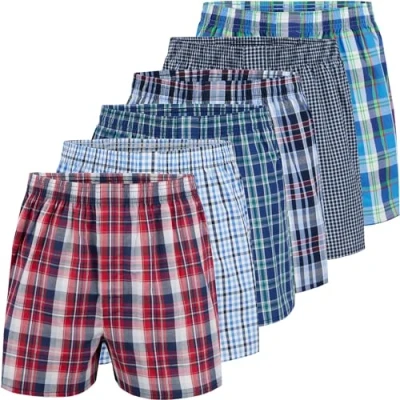 Abbildung von City Life Herren Boxershorts Shorts Boxer (6er Pack) Sparpack S 4XL, Farbe:Mehrfarbig (Classic Multicolour 2), Grösse:3XL