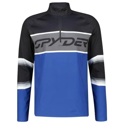Abbildung von Spyder Premier Zip T Neck, Herren, Electric Blue, XL