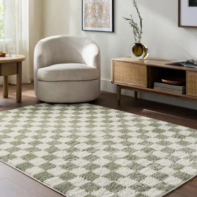 Abbildung von Livabliss Teppich "SERAC" rechteckig 18 mm Höhe Maschinenwaschbarer Shaggy mit extra weichem Hochflor
