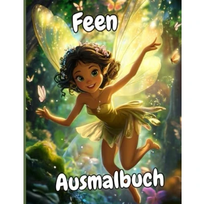 Abbildung von Feen Ausmalbuch Ein Malbuch für Kinder 50 Motive: Der Ausmal Spaß Mädchen