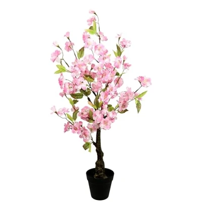 Abbildung von Kirschblütenbaum Kirschblüten im Topf Deko Kirschblütenzweig Künstliche Pflanze Frühjahrsdeko Frühlingsdeko Frühjahr Osterdeko Ostern Hochzeit Blüten Frühjahrsblumen Frühjahrsblüher