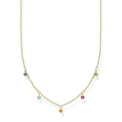 Abbildung von Thomas SABO Necklace Halskette, Damen, Größe: 45, Multicoloured