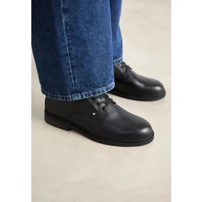 Abbildung von Tommy Hilfiger FLEX WARM Check Schnürstiefelette, Herren, Größe: 44, Black Schuhe