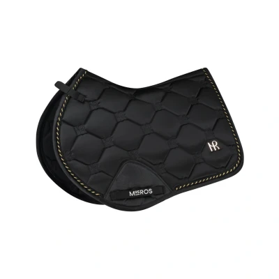 Abbildung von Mrs. Ros SS&#039;24 Charmer Dressage Saddlepad Black 3MR