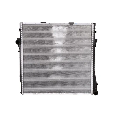 Abbildung von NRF 55328 Kühler, Motorkühlung Aluminium 594 590 42 Kühlrippen gelötet