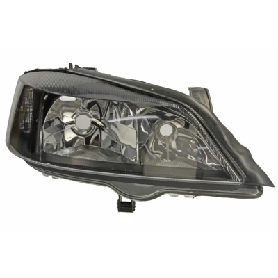 Abbildung von ABAKUS 442 1116R LDEM2 Scheinwerfer rechts H7, HB3 Gehäuse mit schwarzem Innenteil, ohne Stellmotor für LWR PX26d, P20d OPEL: Astra G CC