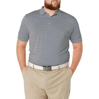 Abbildung von Callaway Opti Dri Herren Golf Poloshirt mit kurzen Ärmeln, Herren, Mittelblau, Small