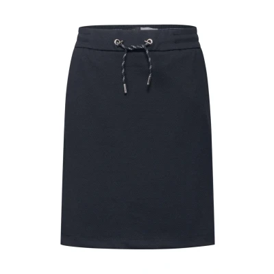 Abbildung von Cecil Struktur Alinienrock, Damen, Größe: XL, Blau
