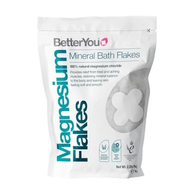 Abbildung von BetterYou Magnesium Flakes Magnesiumbadeflocken Magnesiumbadesalz 1000g