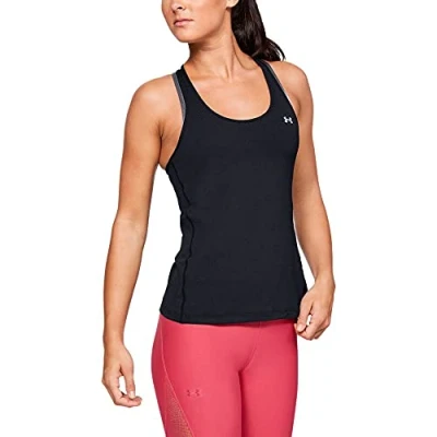 Abbildung von Under Armour Damen UA HG Racer Tank, leichtes und kühlendes Sporttop, schweißableitendes Sport Tank Top mit 4 Way Stretch