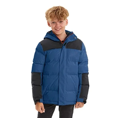 Abbildung von Killtec Jungen Kow 31 Bys Qltd Jckt Steppjacke mit Kapuze, royal, 140 EU