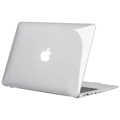 Abbildung von TECOOL Hülle Kompatibel mit Alten MacBook Air 13 Zoll 2010 2017 A1466 A1369, Ultradünne Schutzhülle Hartschale Case, Nicht neuen 2018 2024, Kristallklar